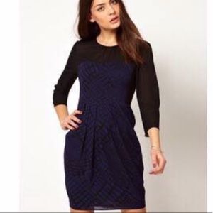 [Reiss] Audra Crocodile Print Dress